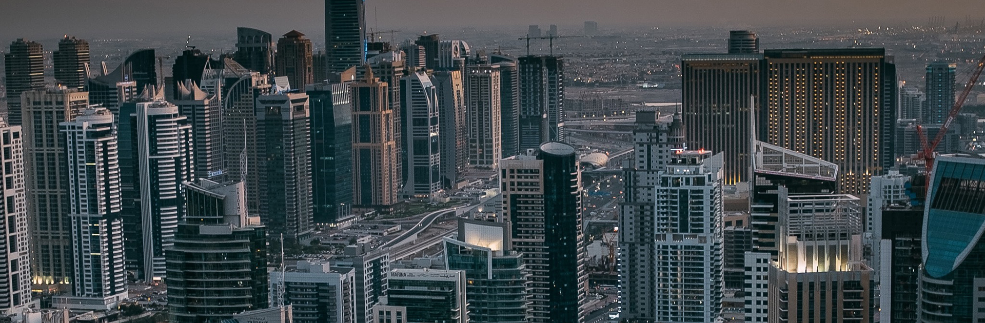 Dubai at night